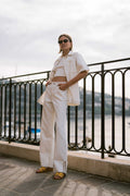 Côte d’Azur White Denim Pants