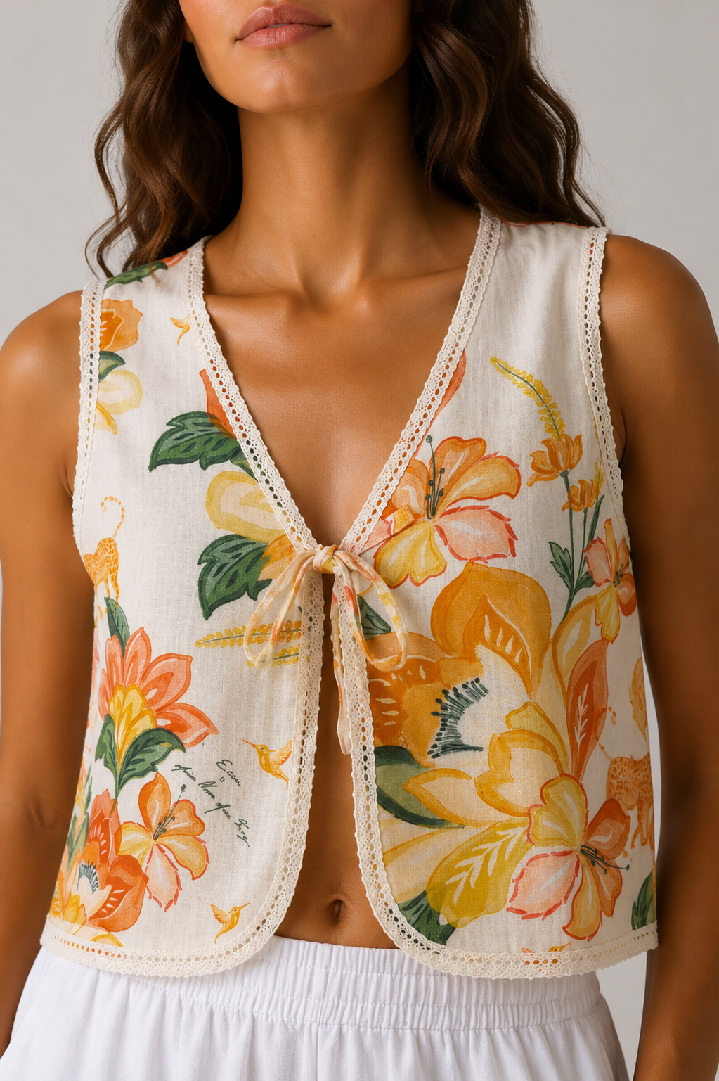 The Palm Poésie Cotton Vest