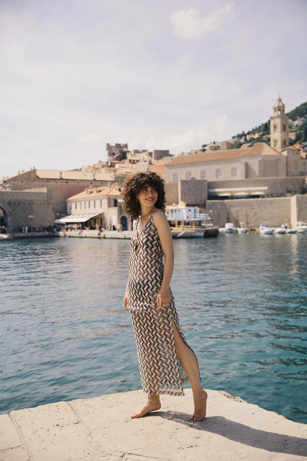 Zigzag Waves Dress
