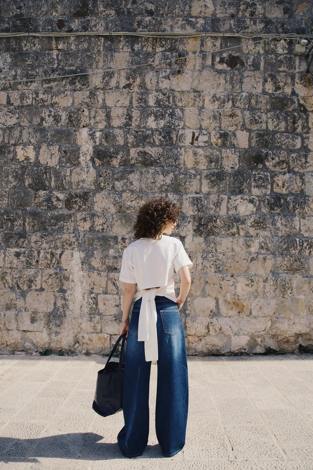 The Élan Back Wrap Top