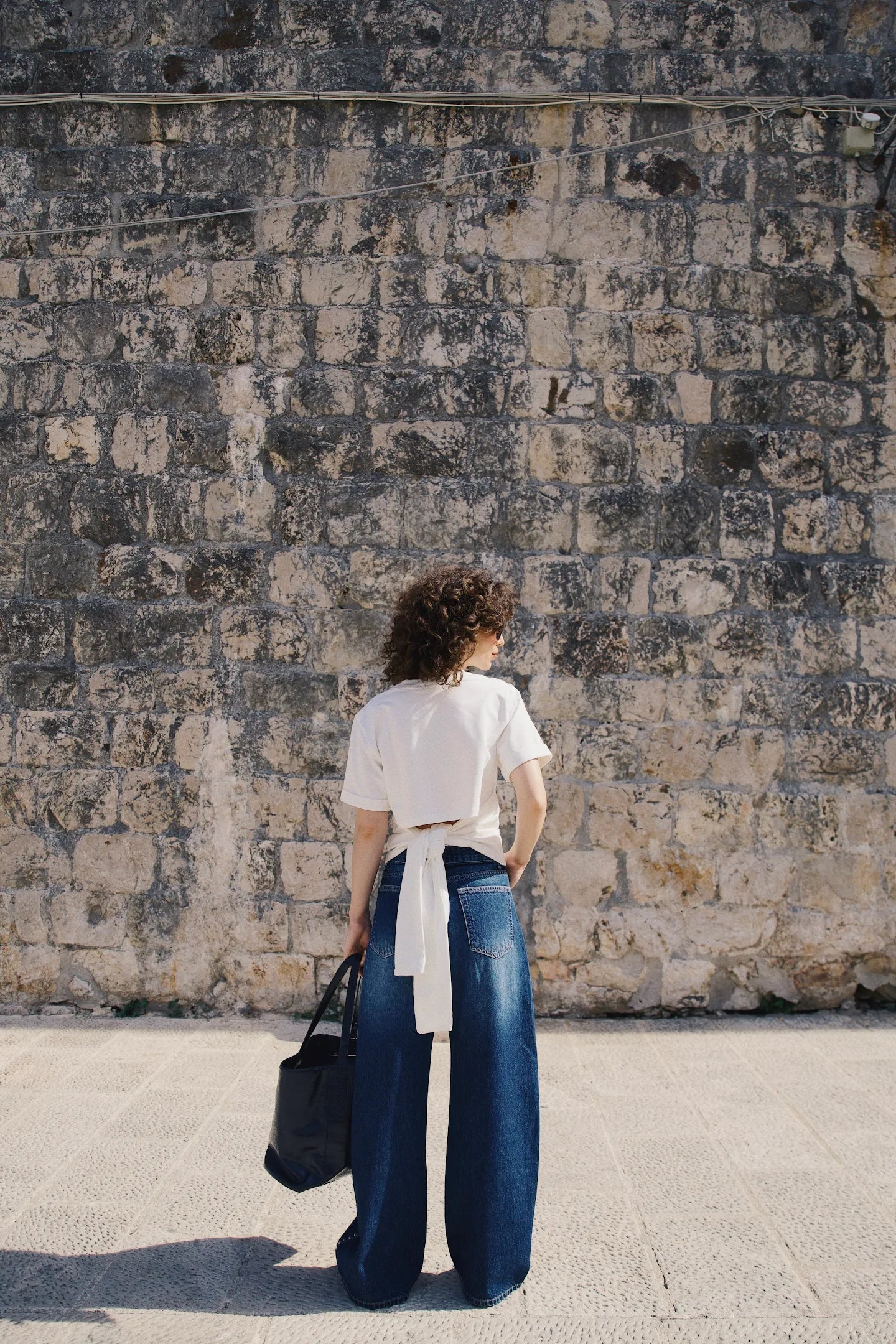 The Élan Back Wrap Top
