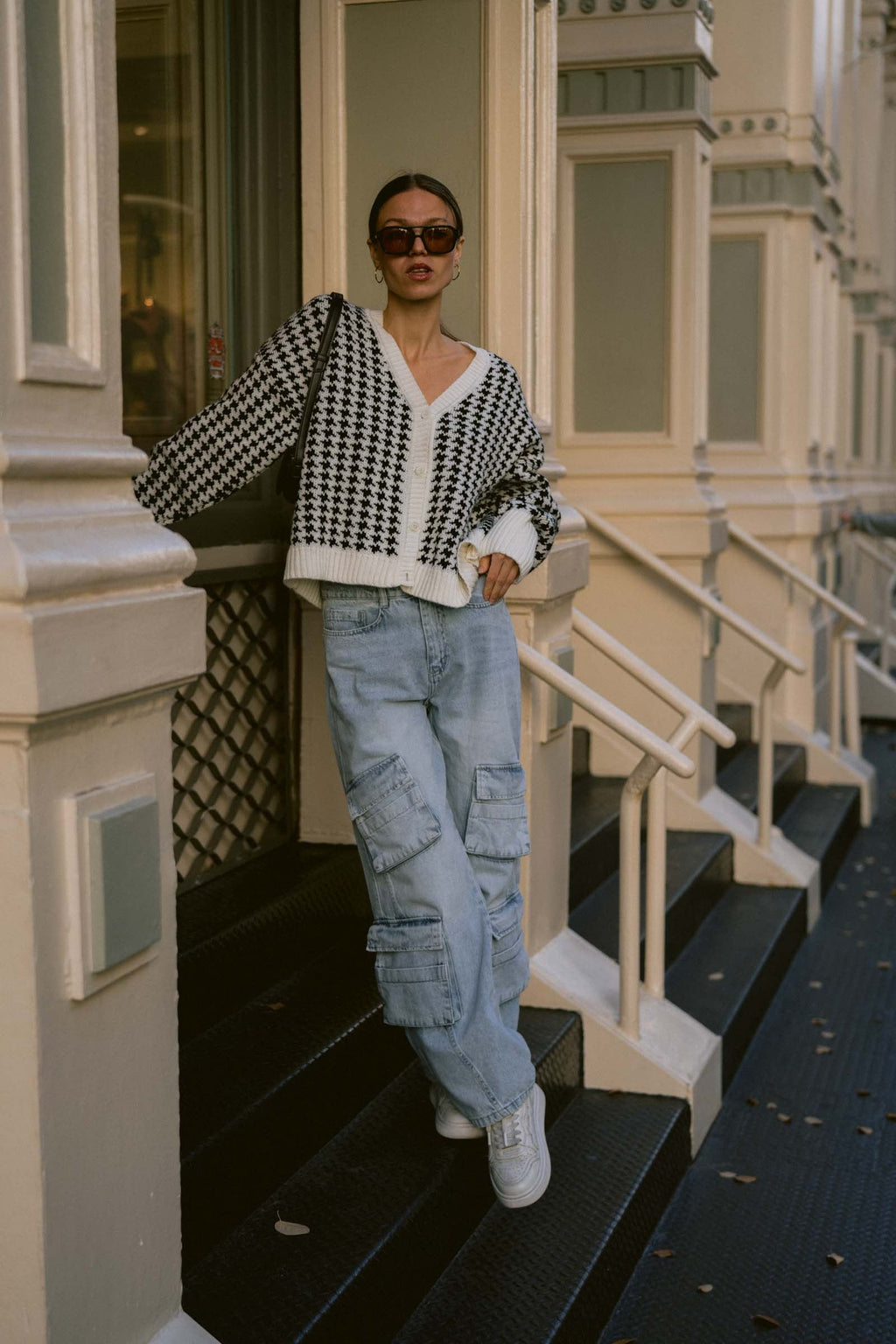 Cargo Denim Pants