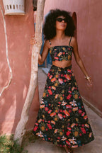 Toucan Tropics Poplin Top & Skirt Co-ord