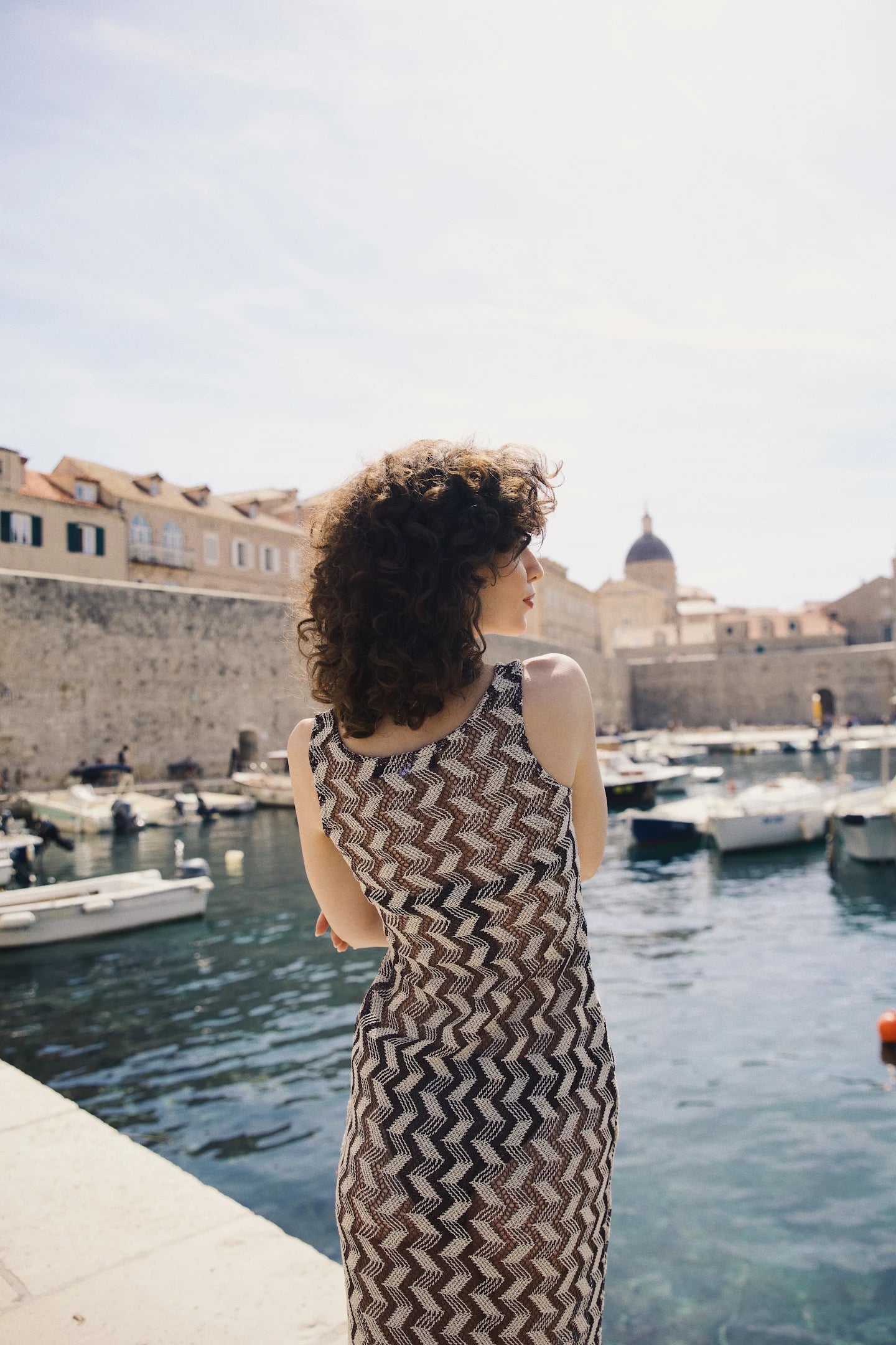 Zigzag Waves Dress