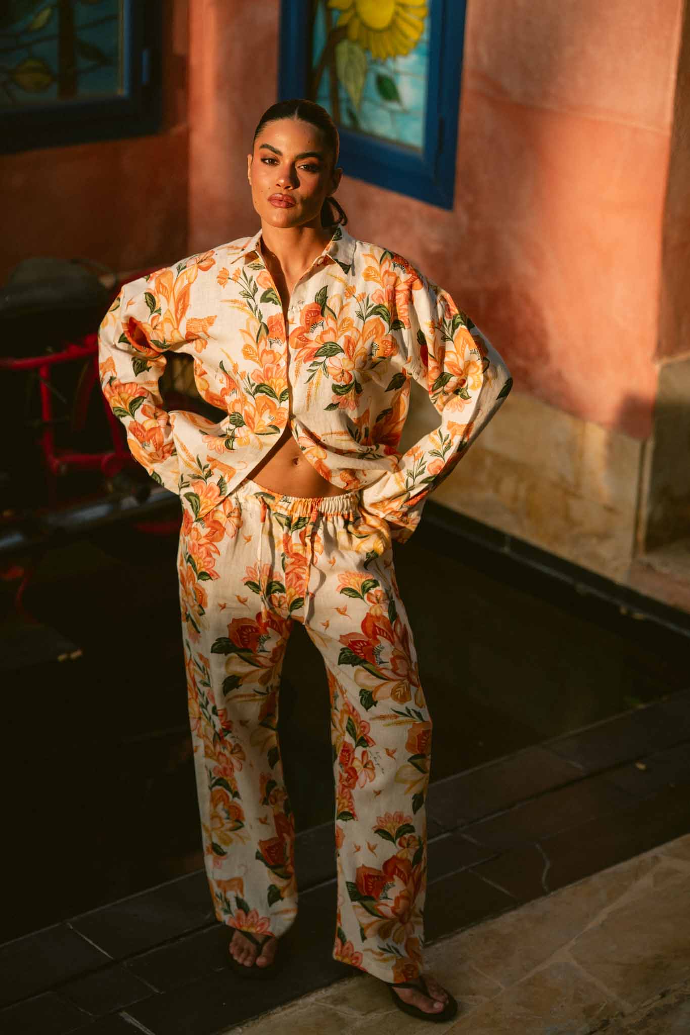 The Palm Poésie Linen Pants