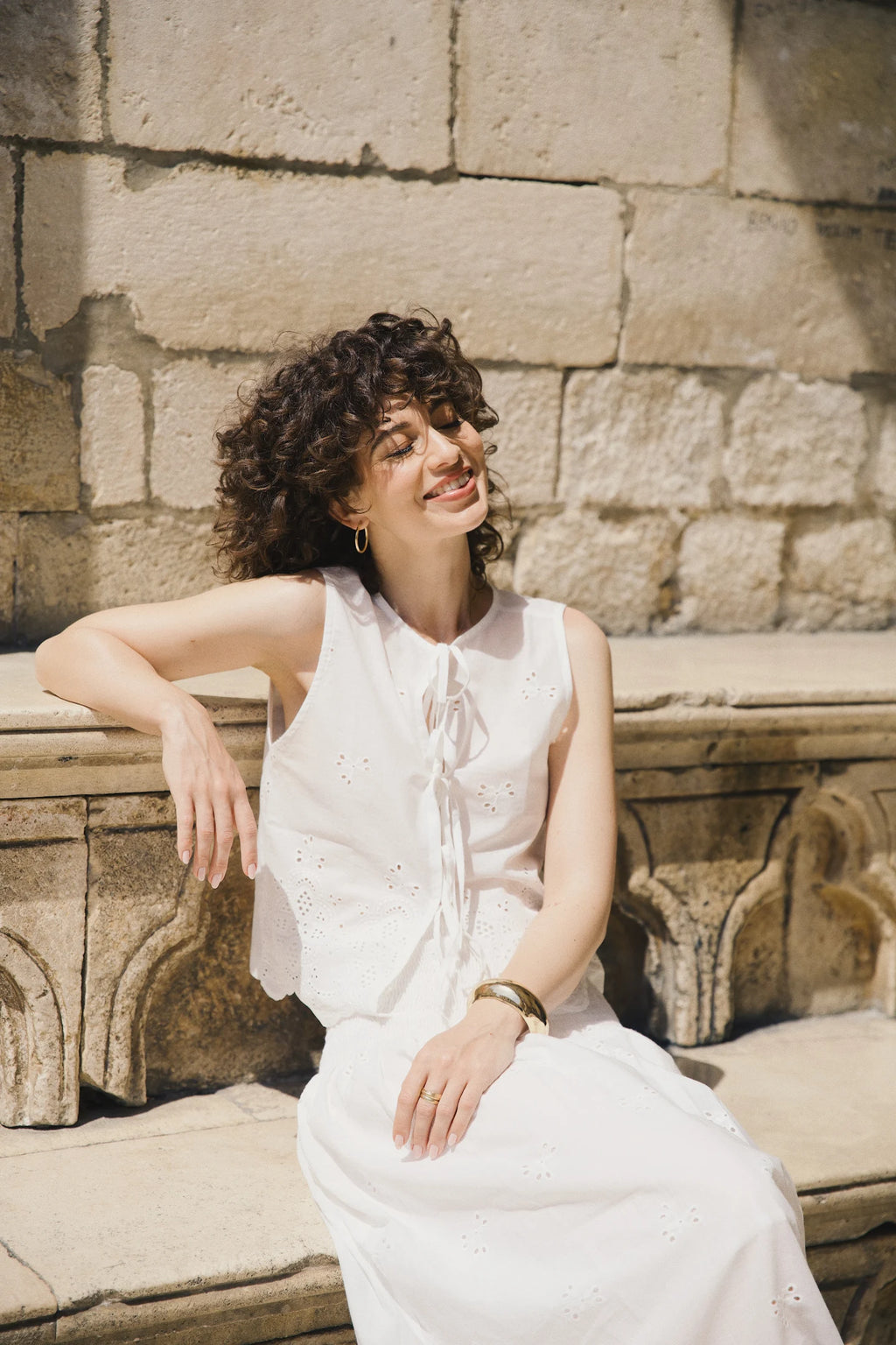 Meadow Embriodery Vest