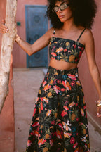 Toucan Tropics Poplin Top & Skirt Co-ord