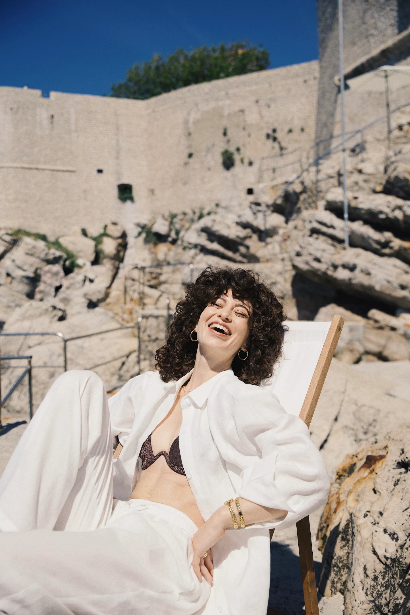 The Ecru Linen Pants