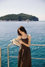 Tuscany Linen Stitch Dress