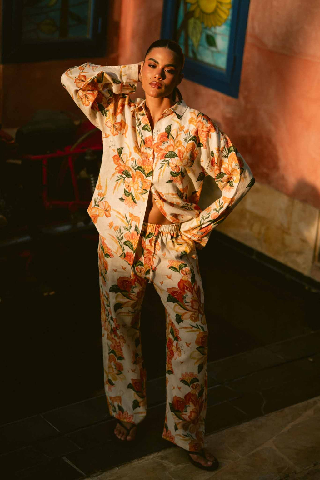 The Palm Poésie Linen Shirt