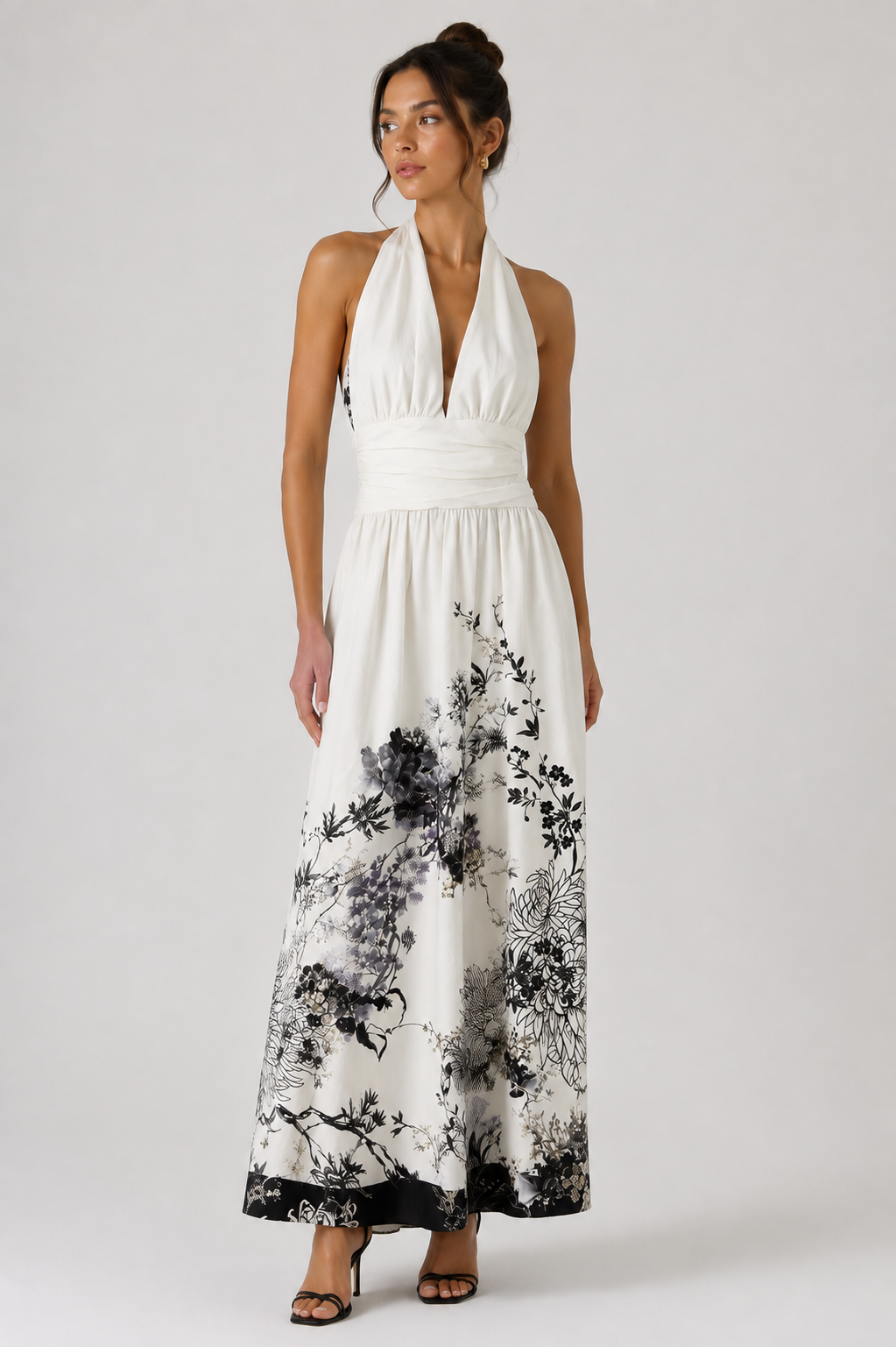 Flora Rushed Dress