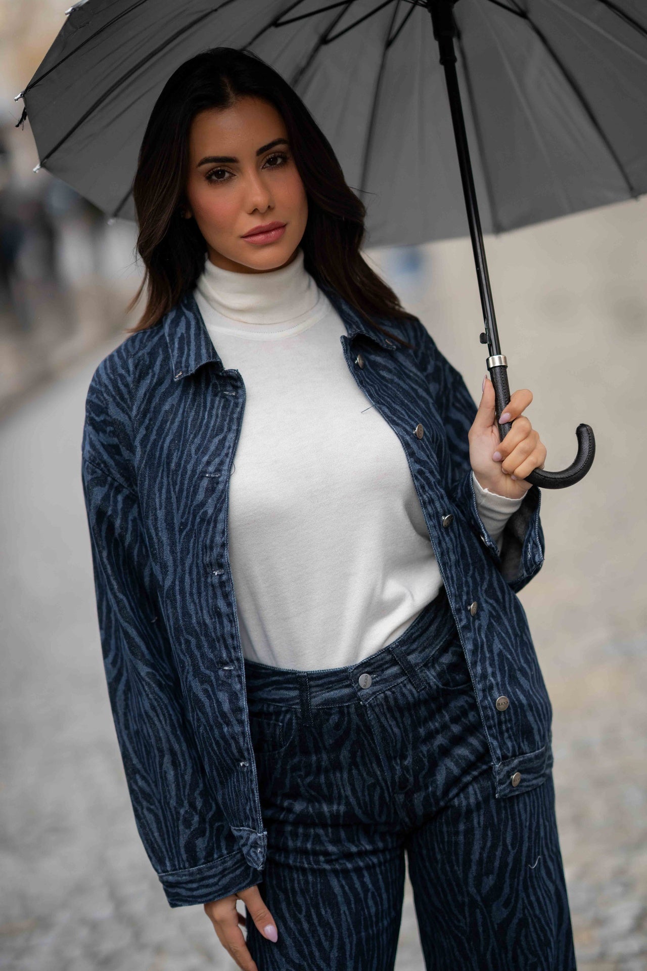 Warm Turtle Neck Knit Sweater