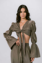 Mykonos Wrap Top