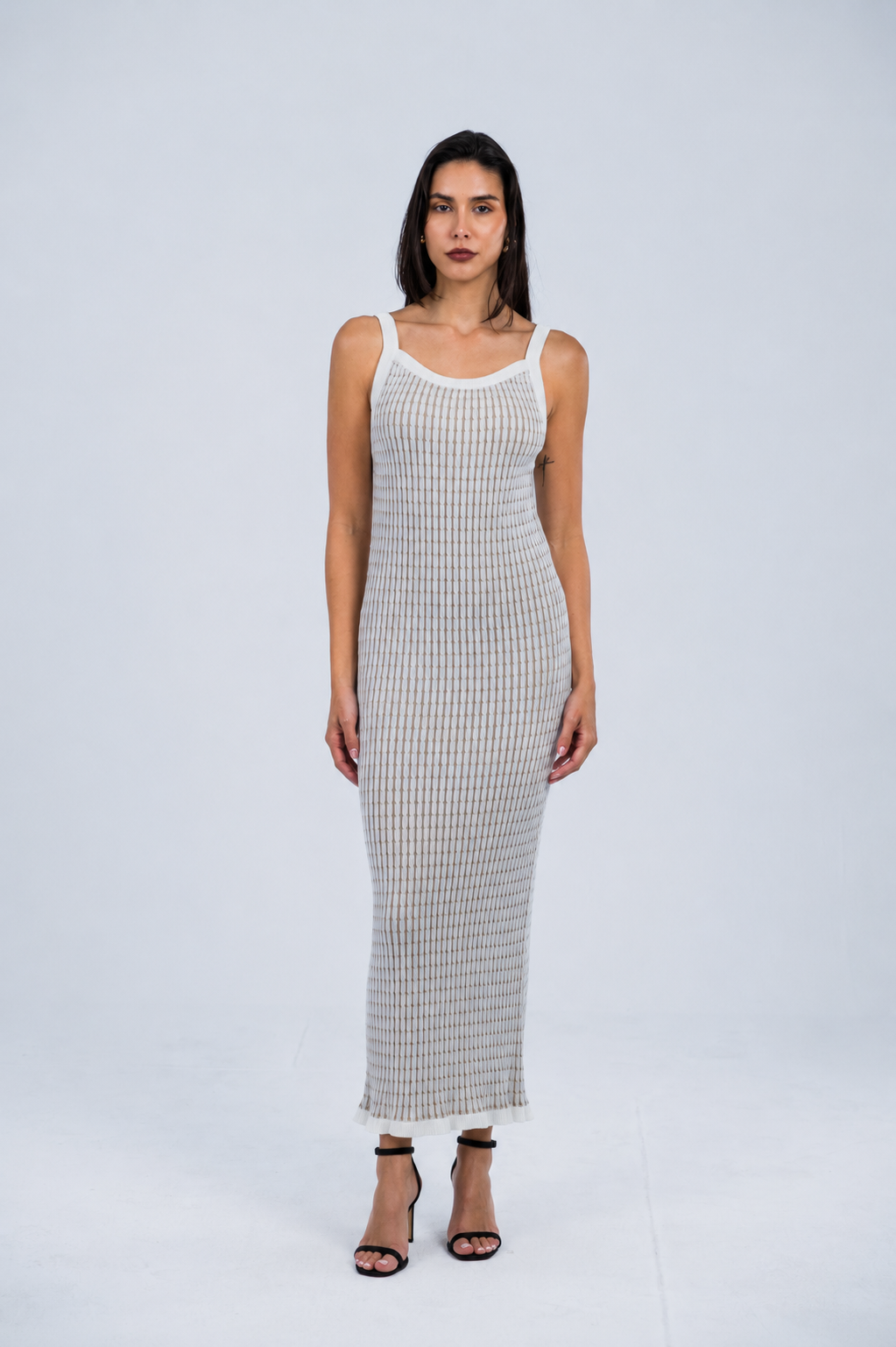 Marbella Braided Knit Dress