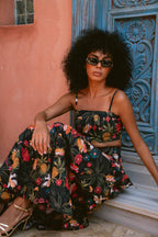 Toucan Tropics Poplin Top & Skirt Co-ord