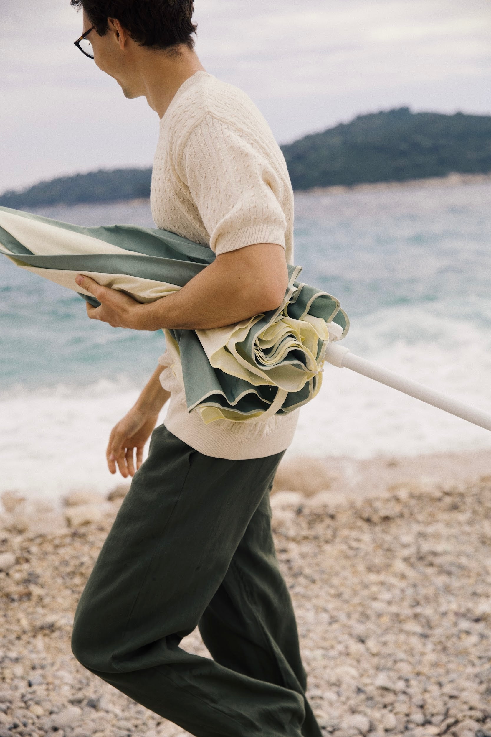 Porto Linen Pull-On Pants