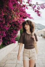 The Élan Back Wrap Top