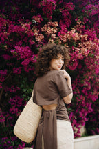 The Élan Back Wrap Top