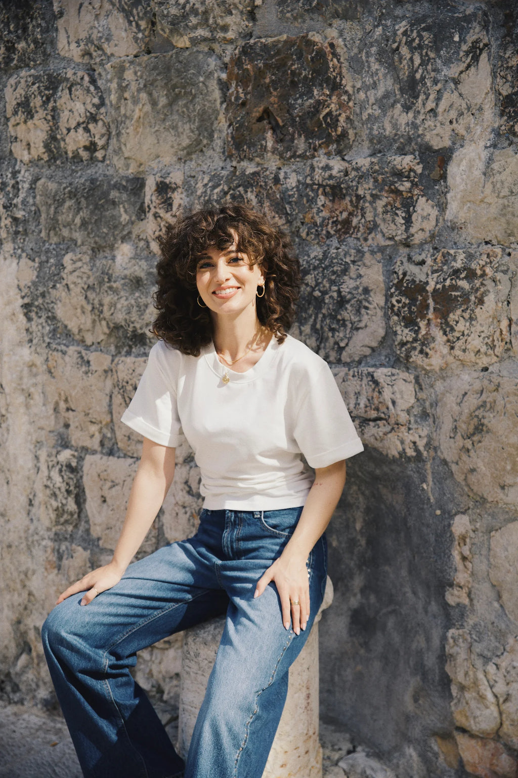 The Élan Back Wrap Top