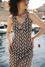 Zigzag Waves Dress