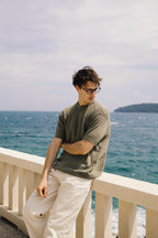 The Monaco Knit Crew Tee