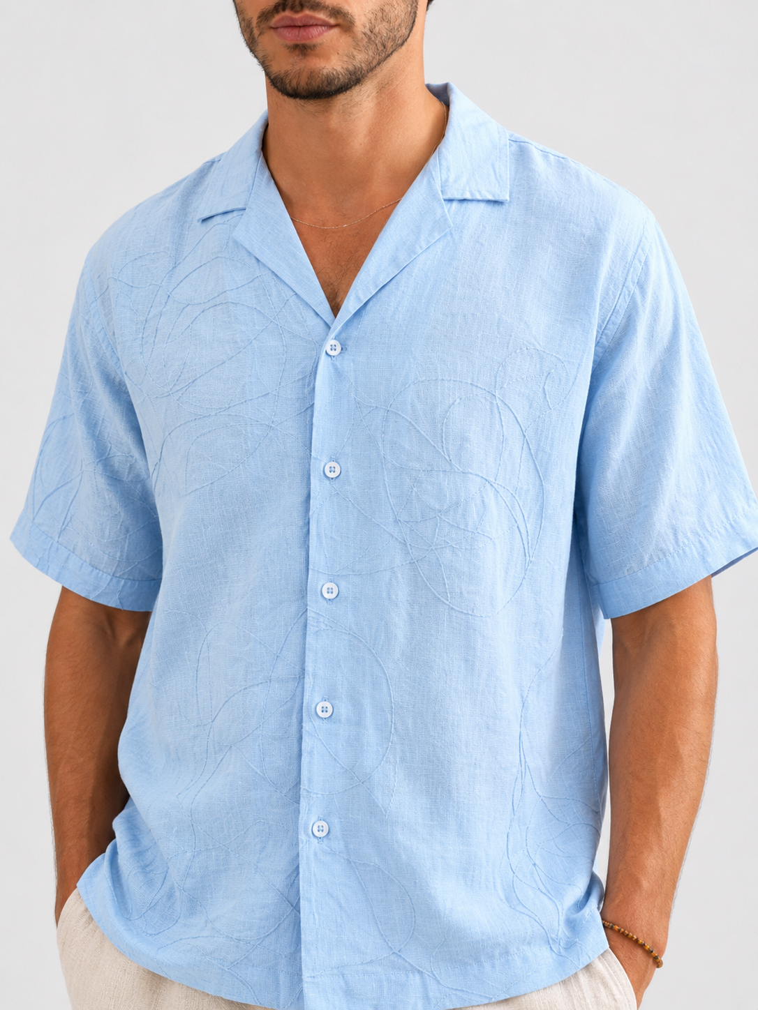 Skyline Poplin Men's Shirt
