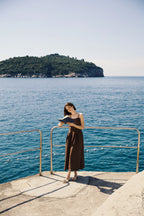 Tuscany Linen Stitch Dress