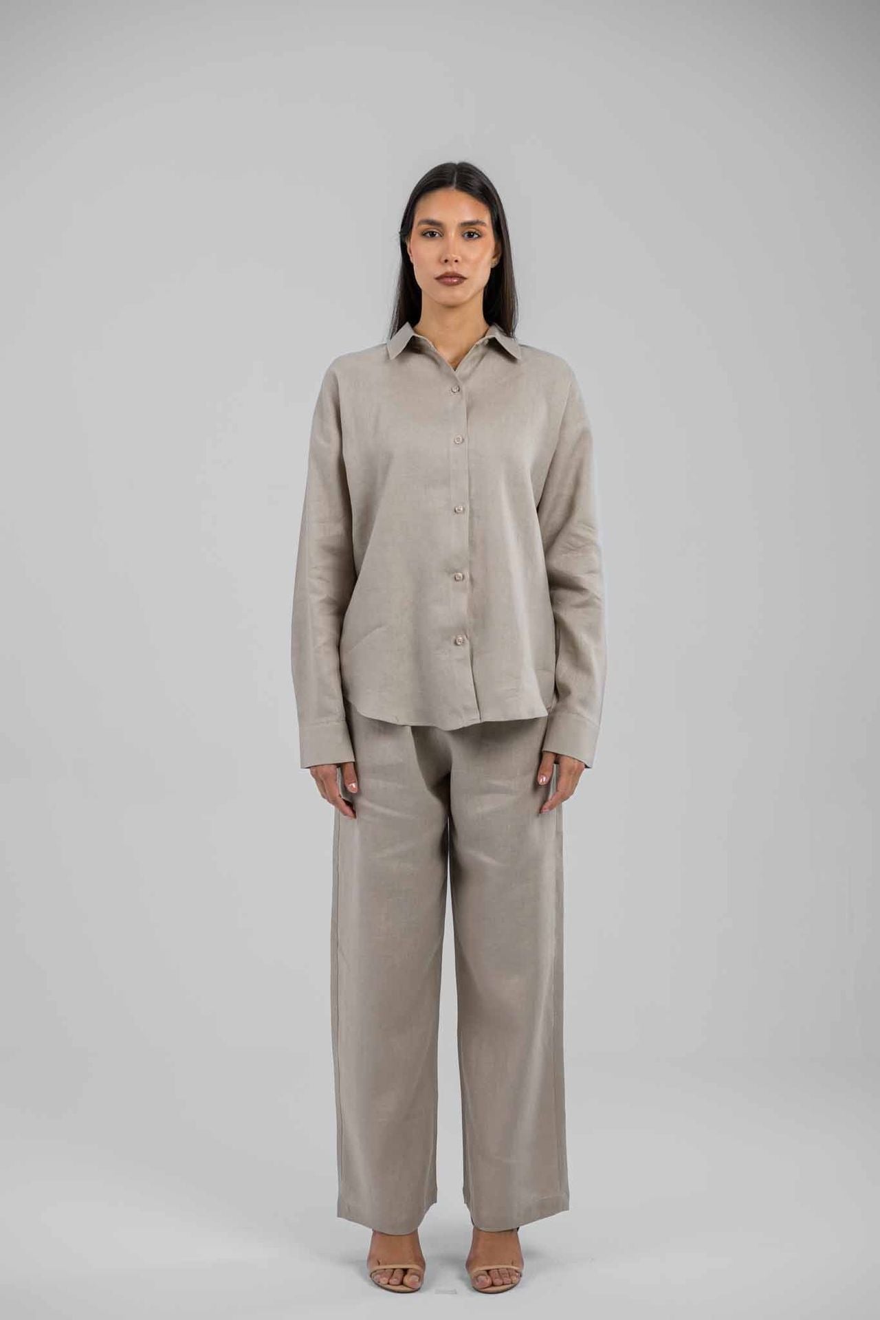 The Ecru Linen Pants