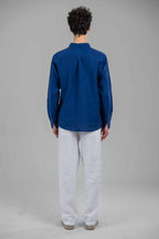 Relaxed Men Heritage Linen Shirt