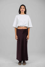 Silken Satin Skirt