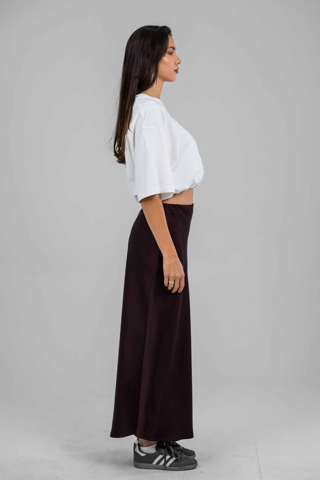 Silken Satin Skirt