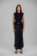 Silken Satin Skirt