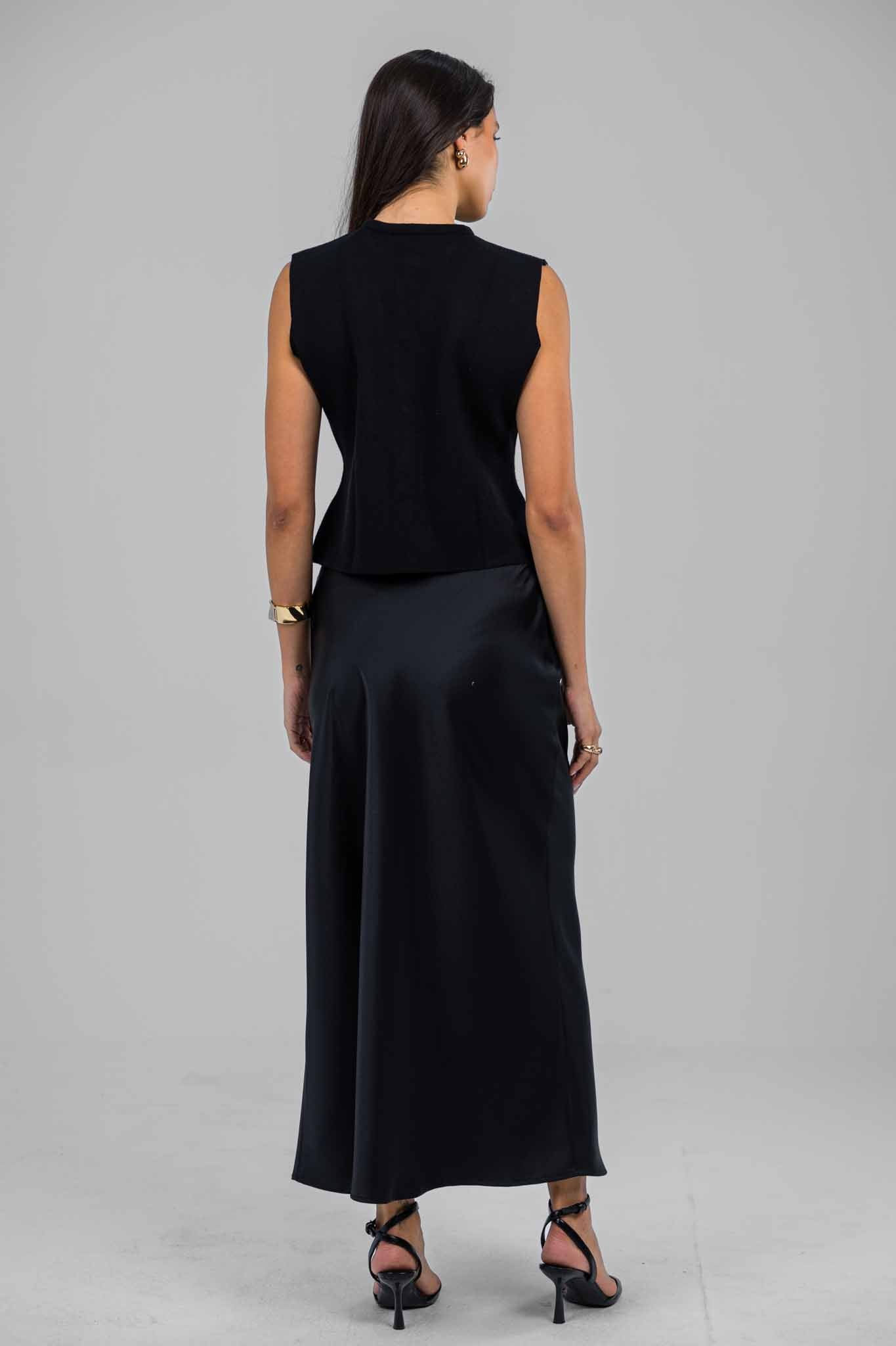 Silken Satin Skirt