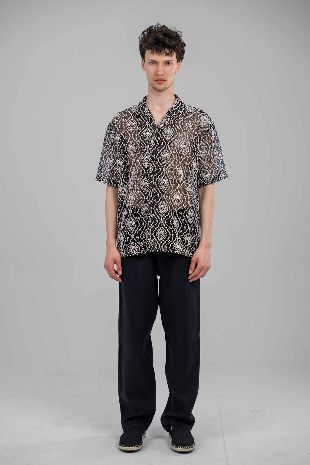 Boho Stitch Men's Shirt