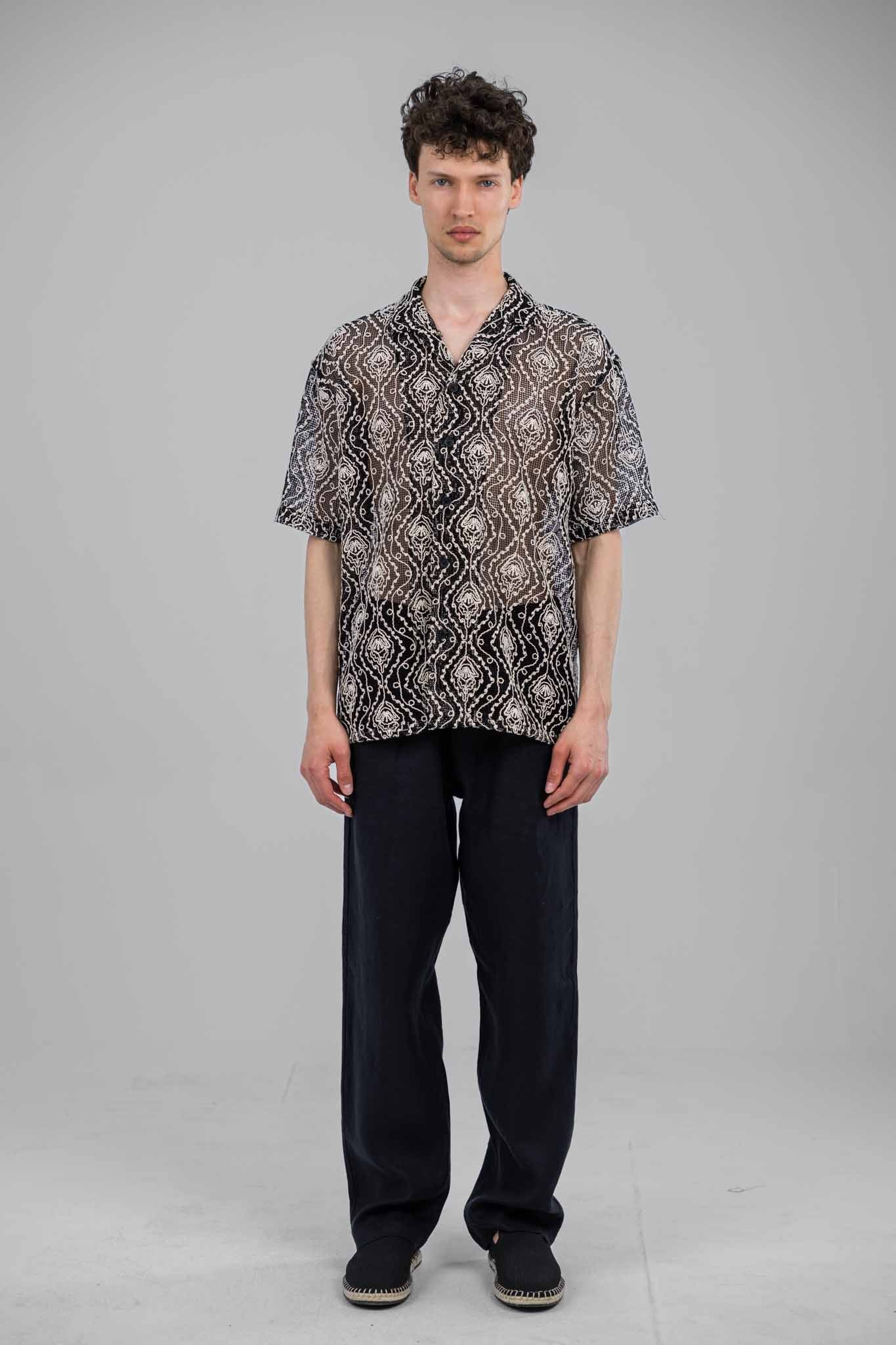 Boho Stitch Men's Shirt