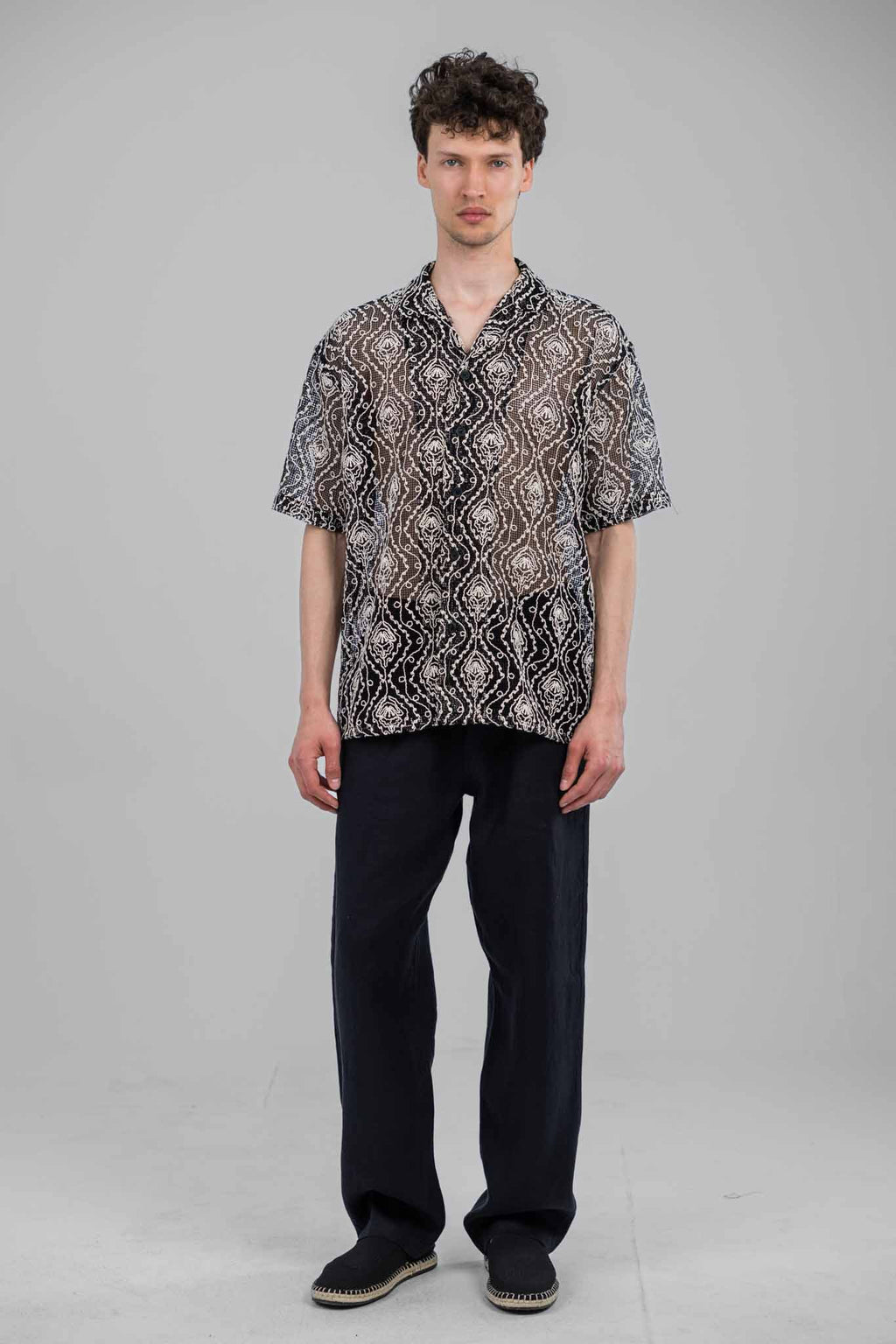 Boho Stitch Men's Shirt