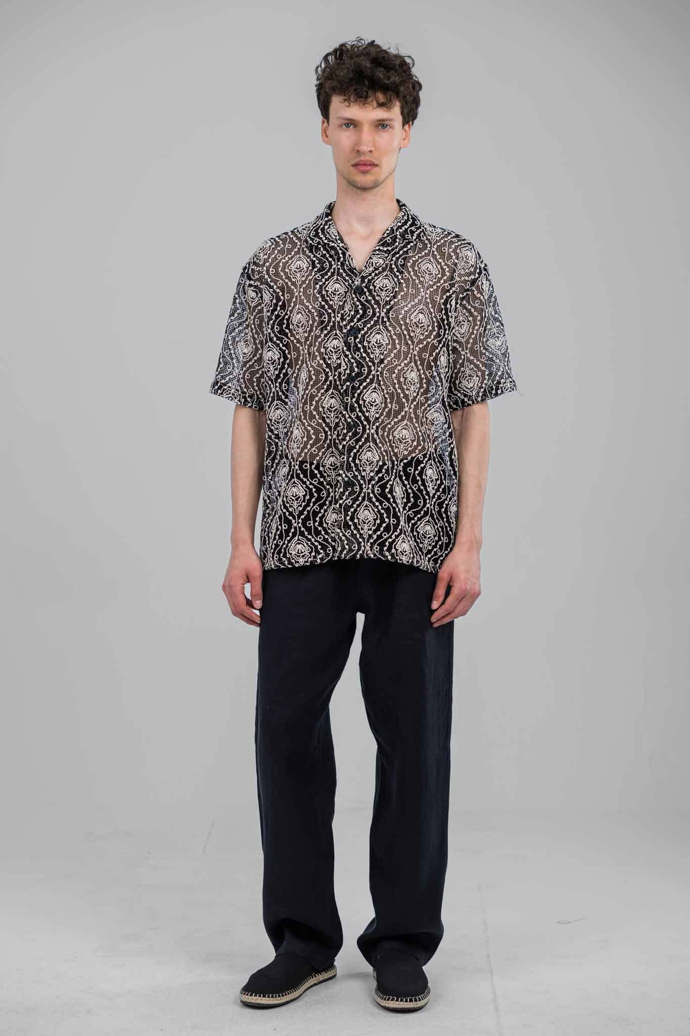 Boho Stitch Men's Shirt