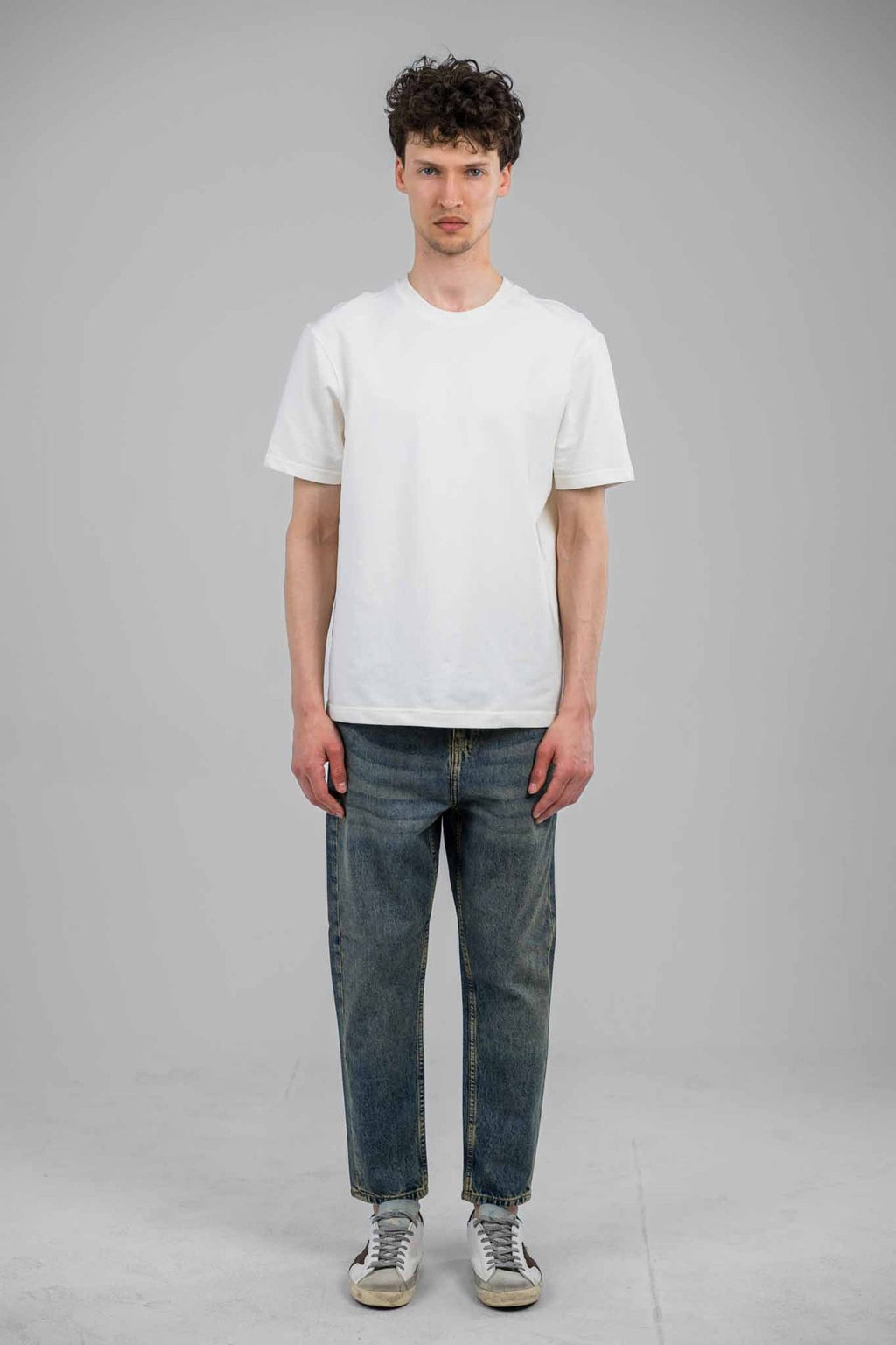 The Carrot Cut Denim Pants
