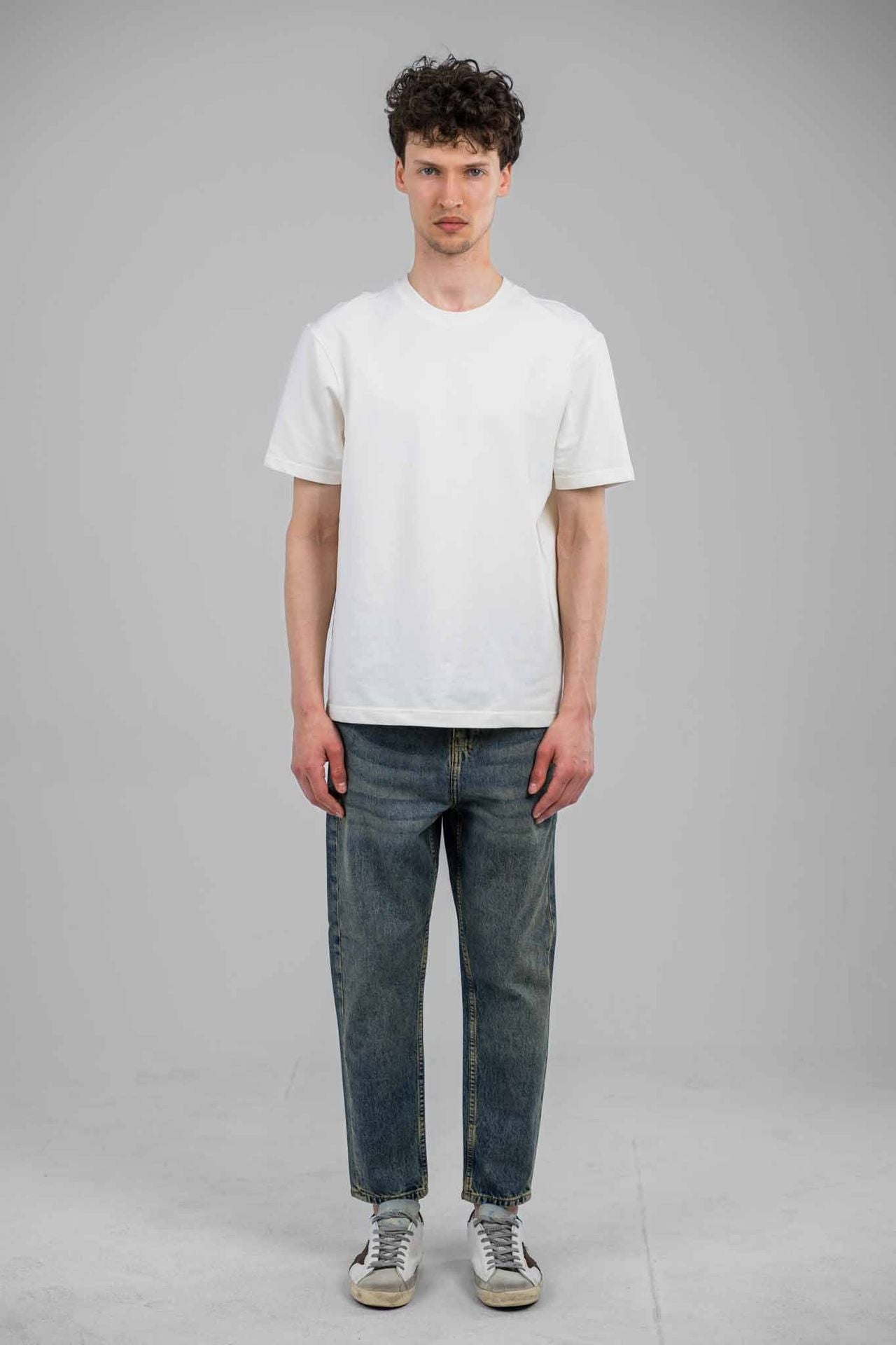The Carrot Cut Denim Pants