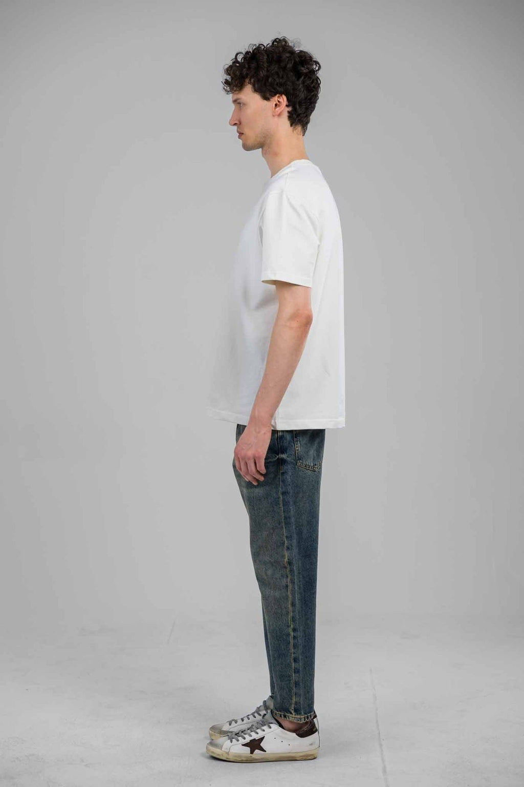 The Carrot Cut Denim Pants