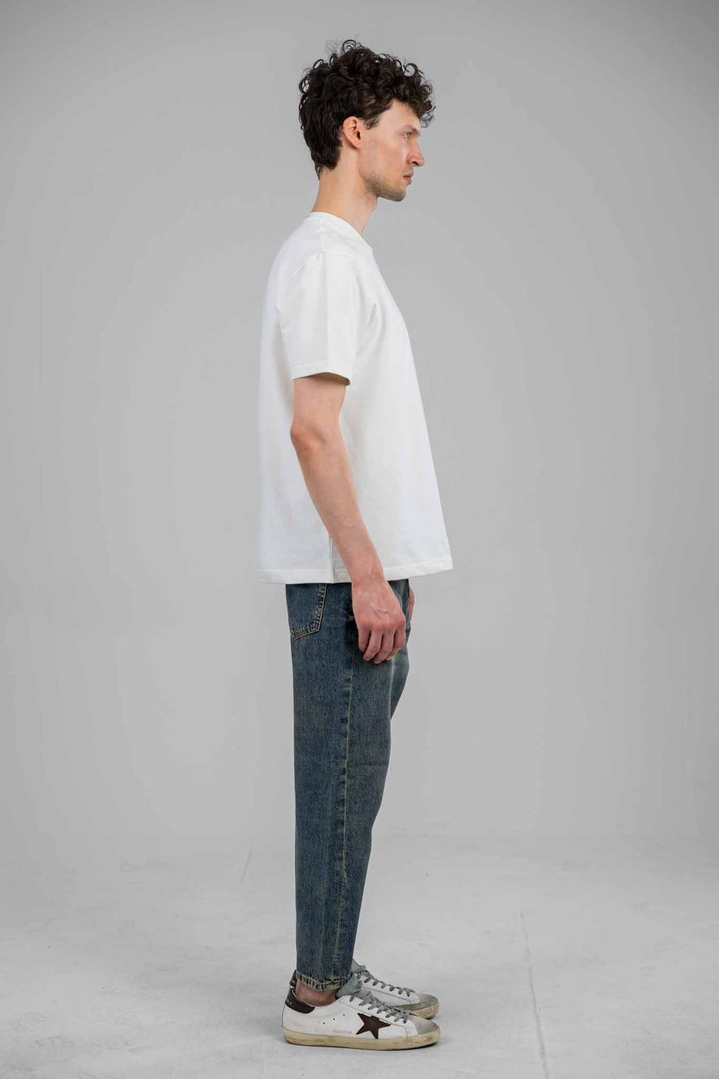 The Carrot Cut Denim Pants