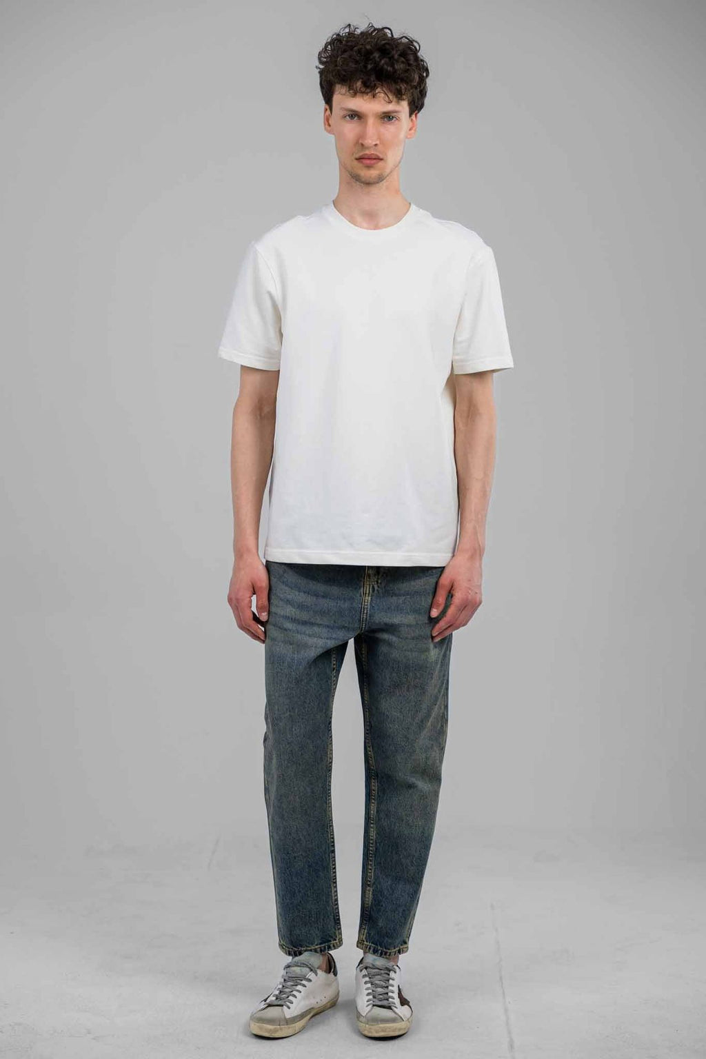 The Carrot Cut Denim Pants