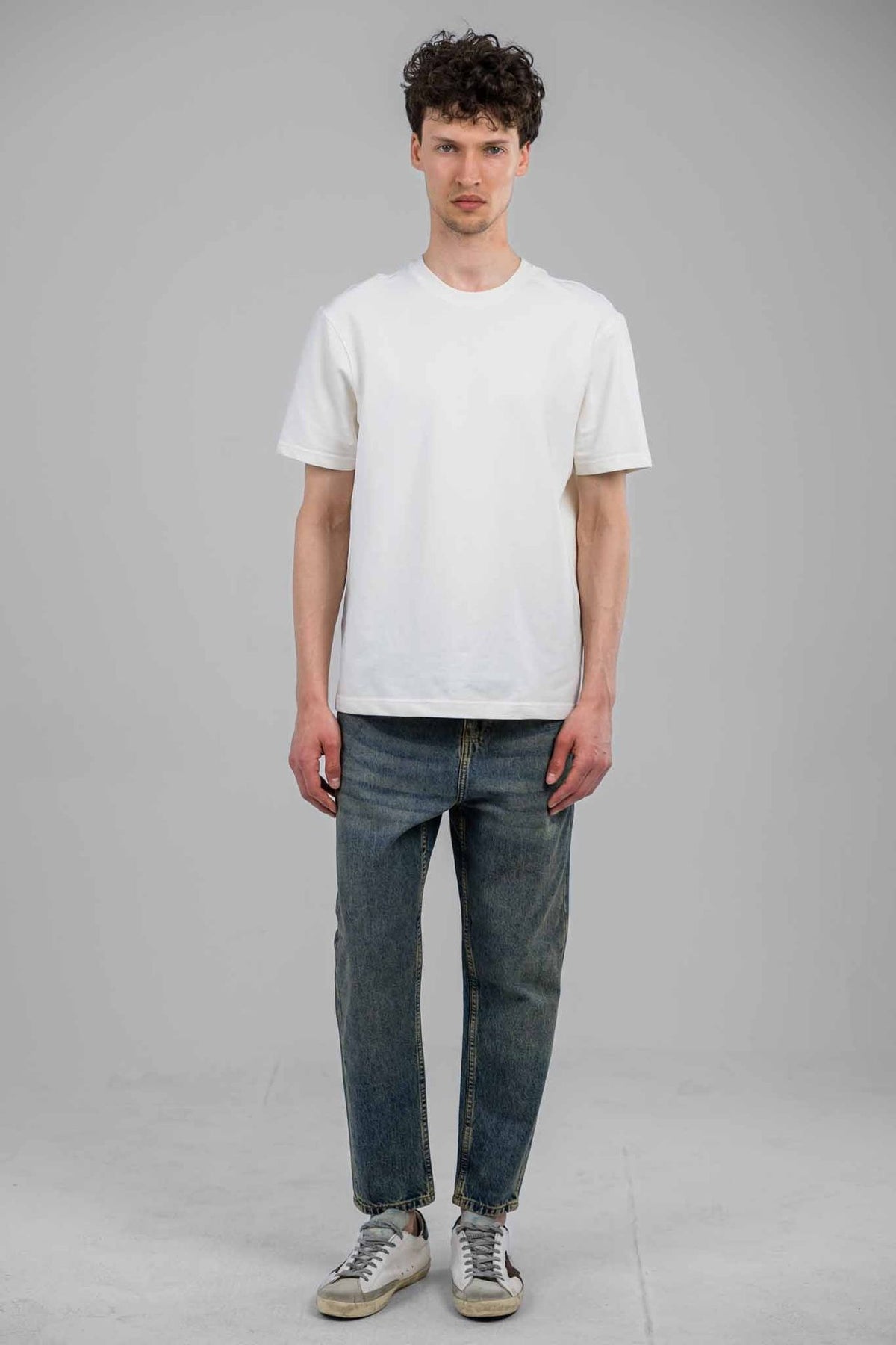 The Carrot Cut Denim Pants