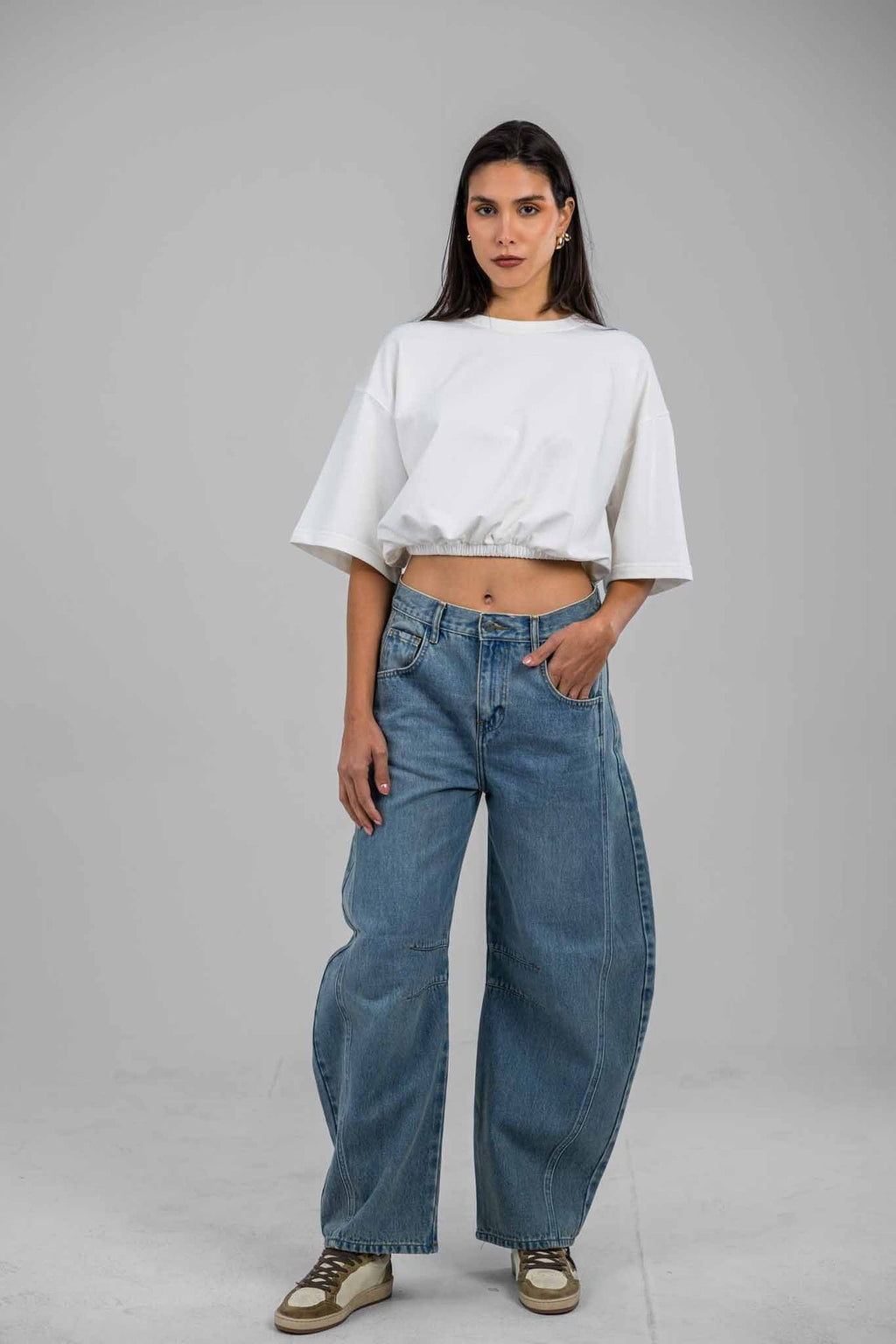 The Barrel Denim Pants