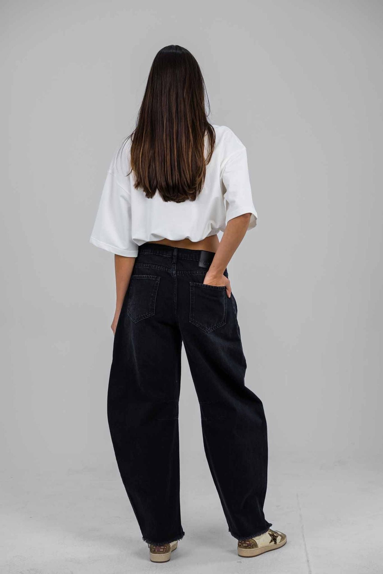 Sculpt Barrel Denim Pants