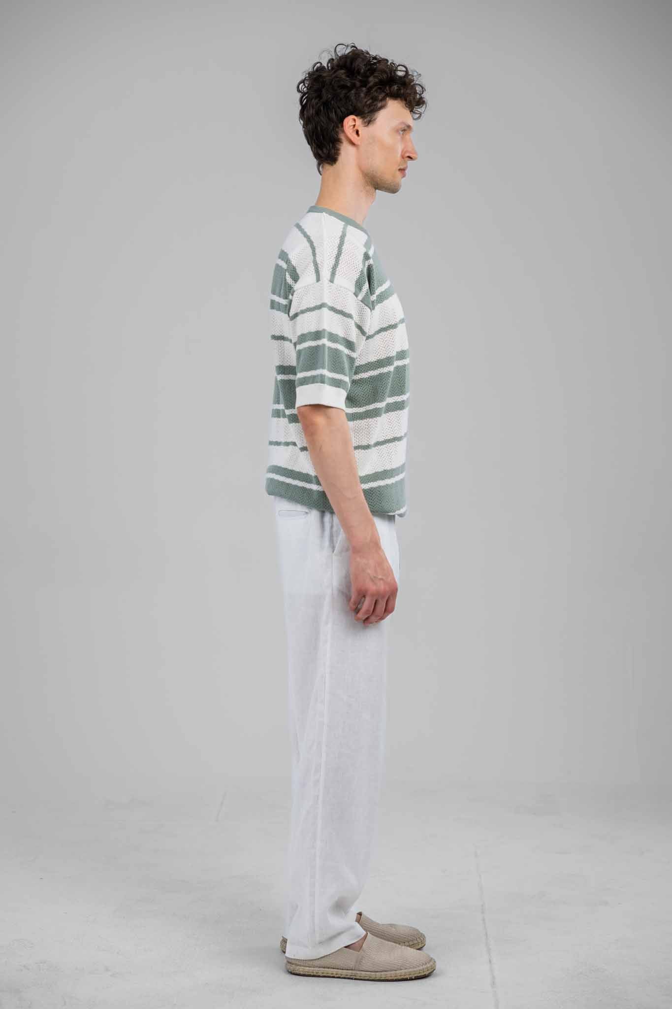 Port Striped Knit Tee