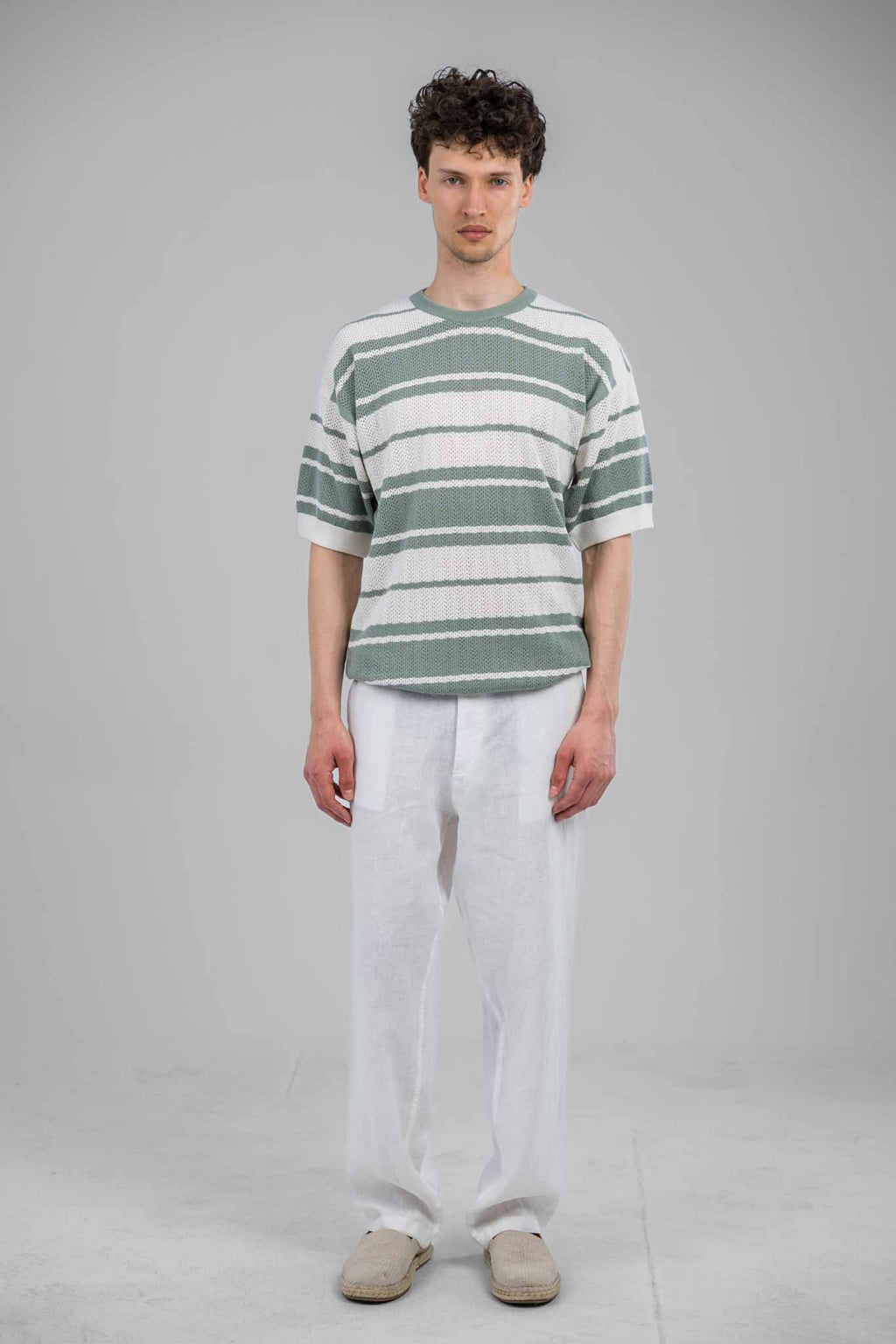 Port Striped Knit Tee