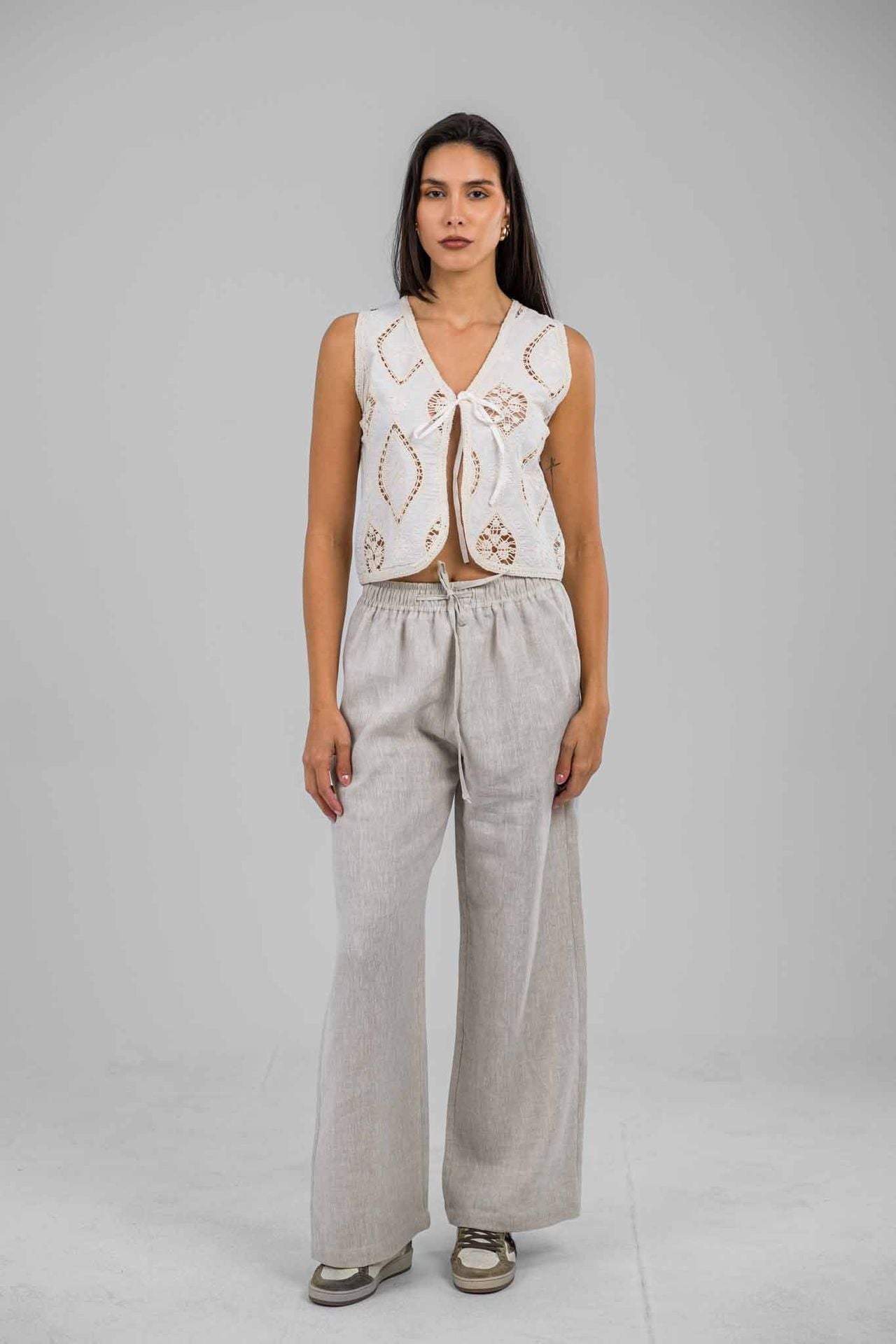 Ivory Dune Vest