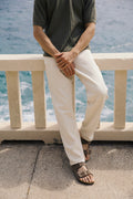 Cloud Straight Leg Denim Pants