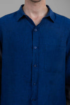 Relaxed Men Heritage Linen Shirt